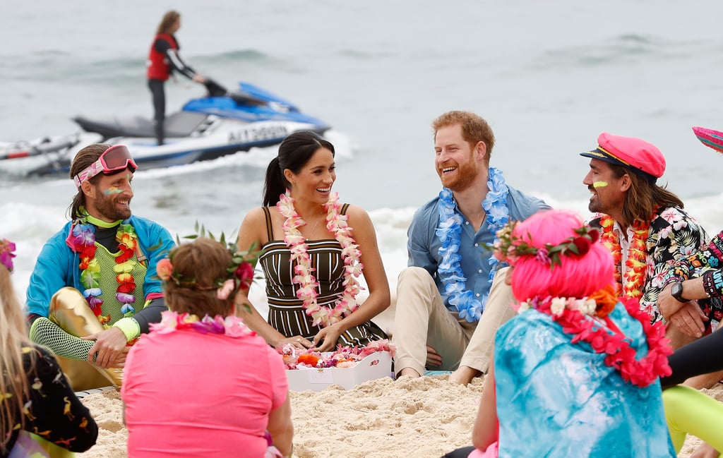 Prince Harry Talking Mental Health on Bondi Beach