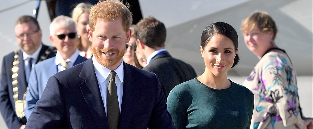 Prince Harry and Meghan Markle Match in Green as They Start Their Visit to Ireland