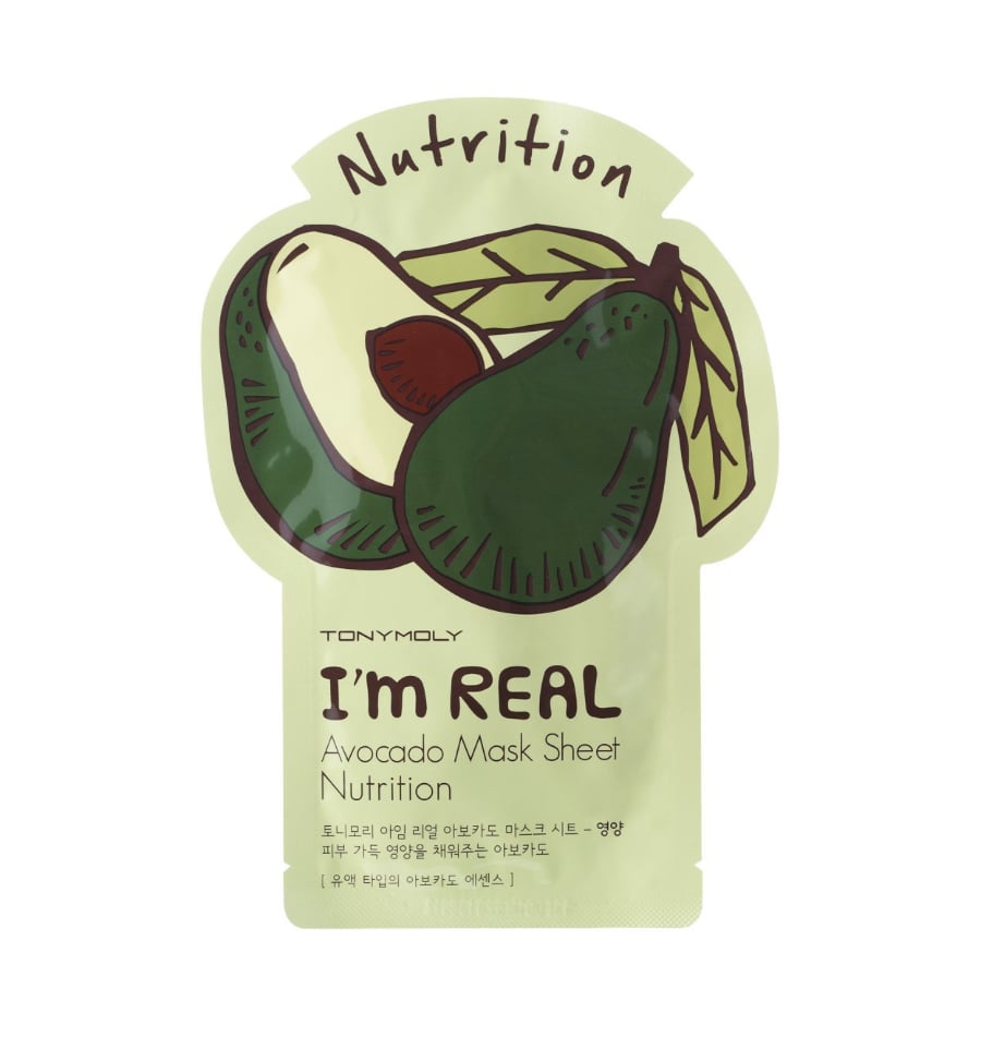 Tony Moly I'm Real Avocado Mask Sheet Tony Moly I'm Real Avocado Mask Sheet
