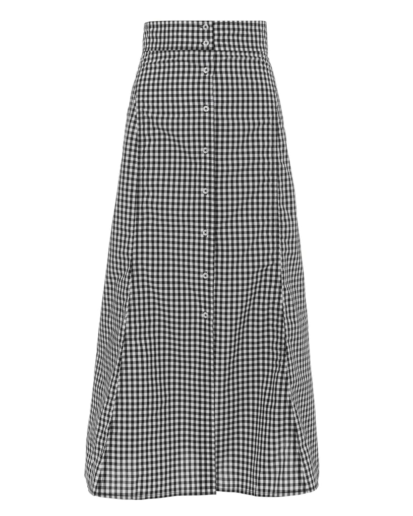 A.L.C. Abigail Gingham Skirt