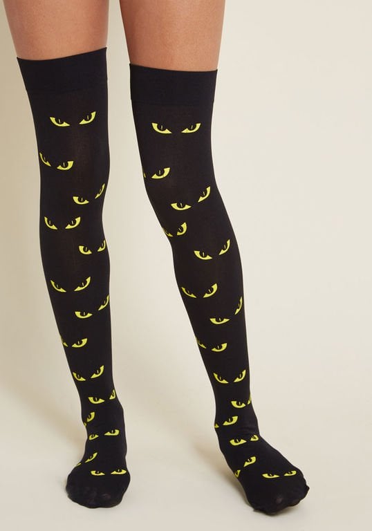 Places To Go Peepers To See Thigh Highs Halloween Shop At Modcloth