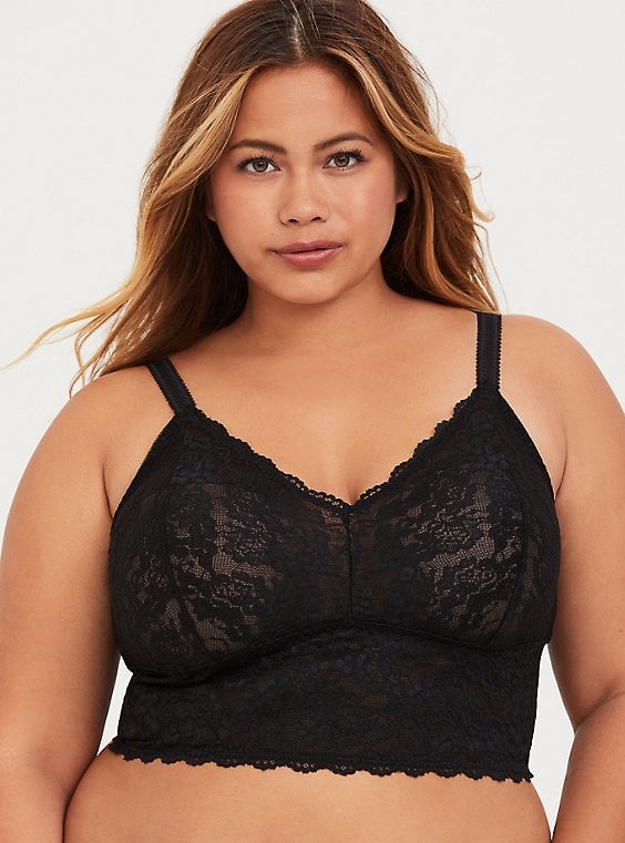 Torrid Black Lace Bralette