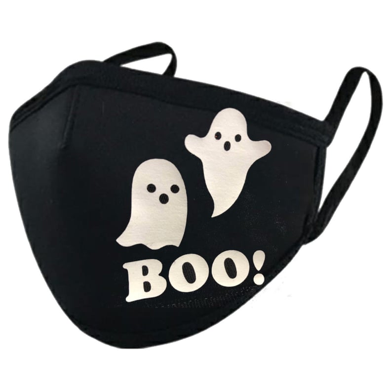 Glow in the Dark Ghost Boo Halloween Mask