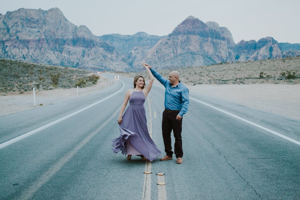 Red Rocks Engagement Shoot