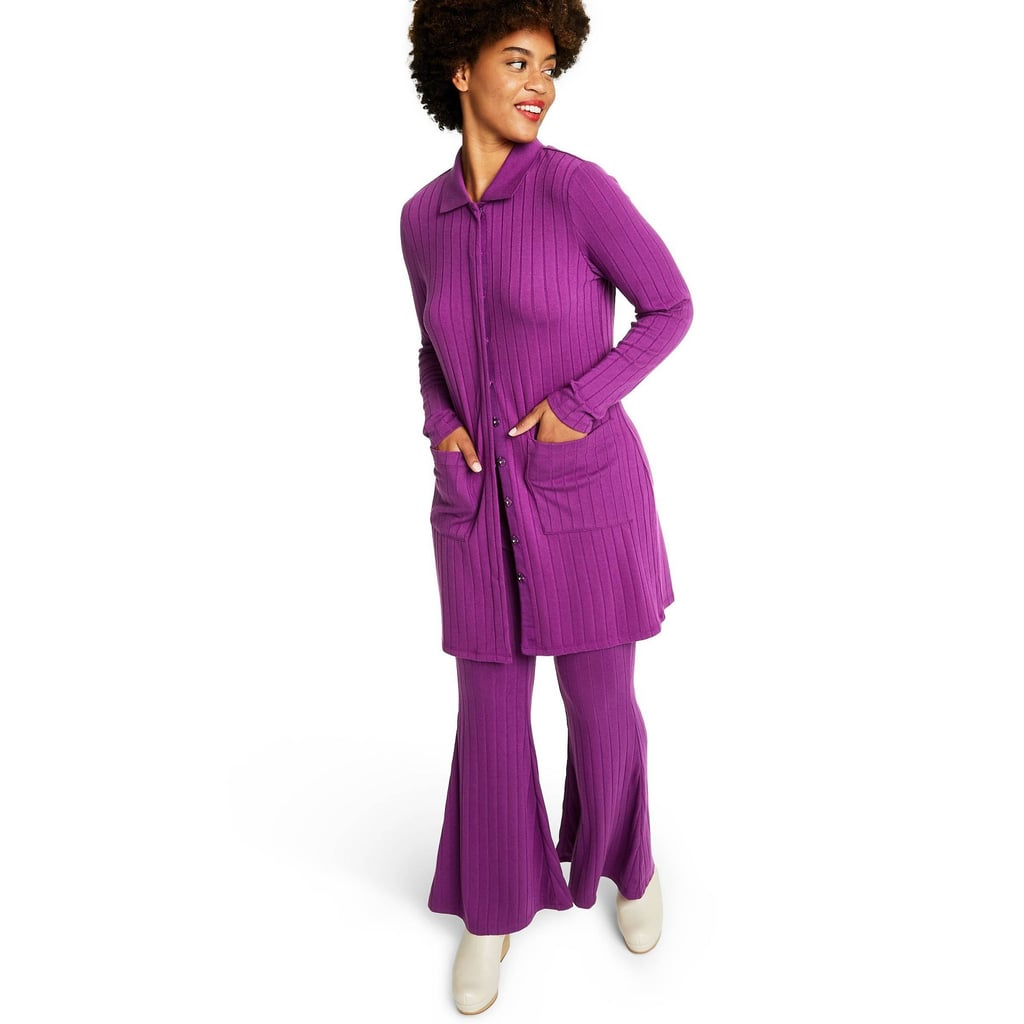 Victor Glemaud x Target Long Sleeve Collared Button-Down Shirt and High-Rise Flare Pants