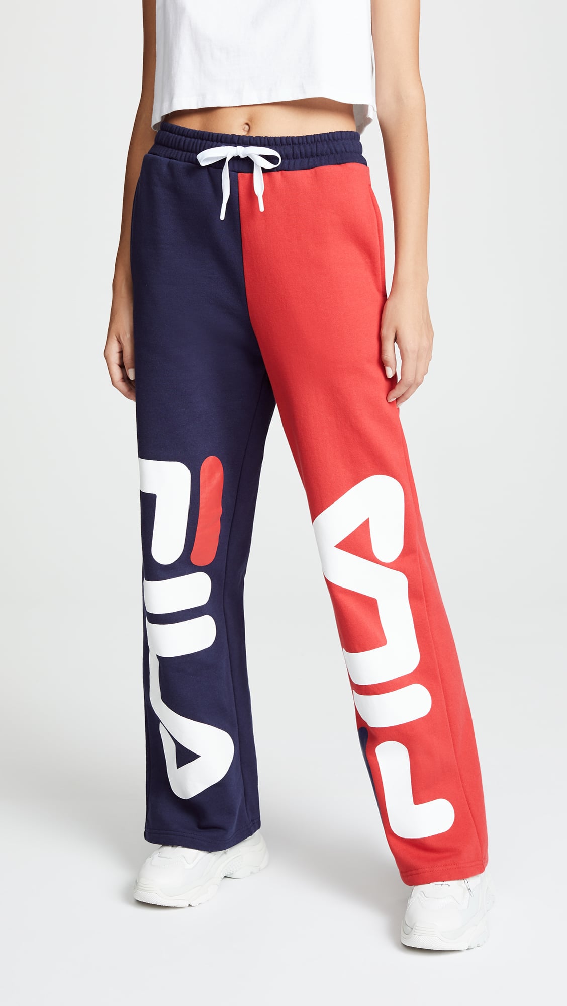 Fila barbara flared pants hotsell