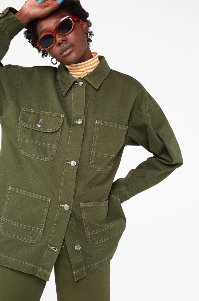 Monki Cares Denim Utility Jacket