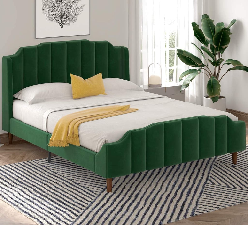 For Jungle Vibes: Sha Cerlin Queen Size Bed Frame