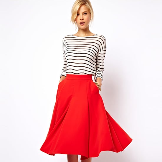 How to Wear Midi Length Skirts | Shopping | POPSUGAR Fashion