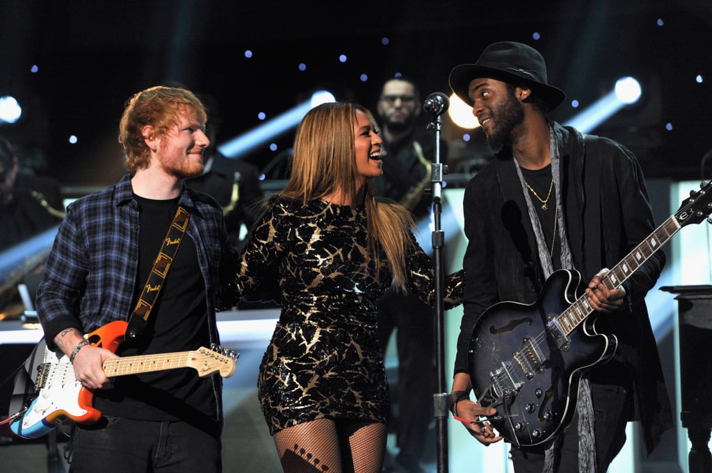 Beyoncé and Ed Sheeran Perform For Stevie Wonder