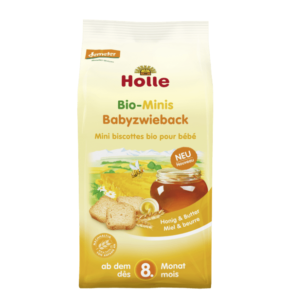 Holle Organic Mini Baby Biscuits