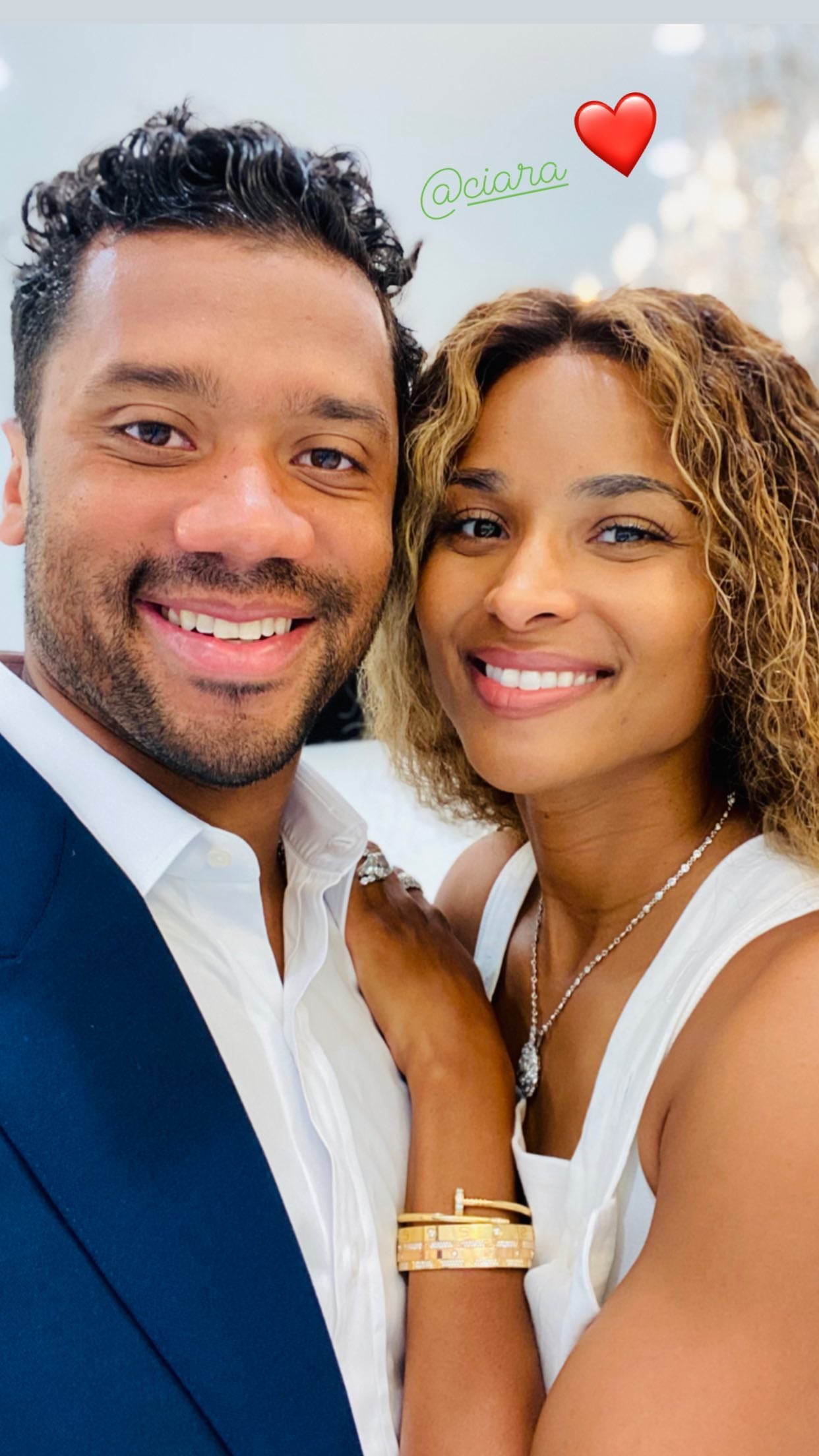 Ciara and Russell Wilson celebrate wonderful family news - 'I can't wait