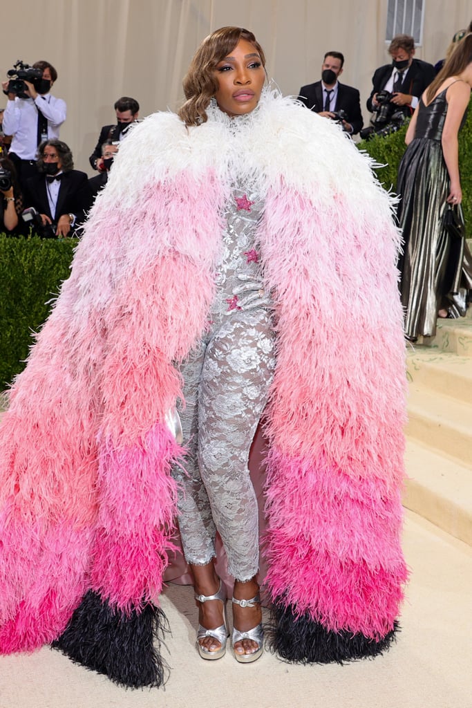 Serena Williams at the Met Gala Celebrating “In America: A Lexicon of Fashion,” May 2021