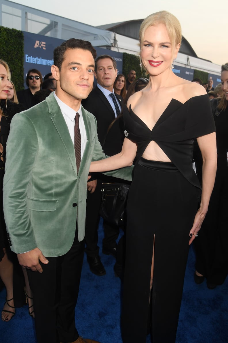 Rami Malek and Nicole Kidman at the Critics' Choice Awards 2016