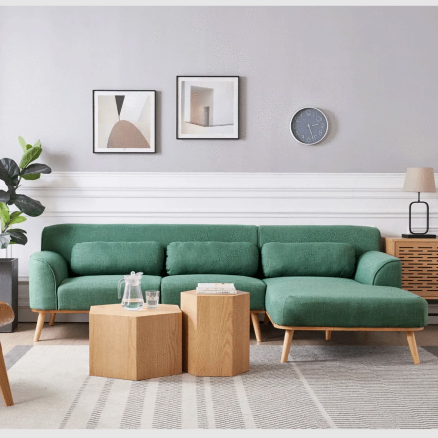 Boho shop couch set
