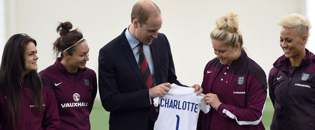 Prince William Says Princess Charlotte Doesn't Sleep