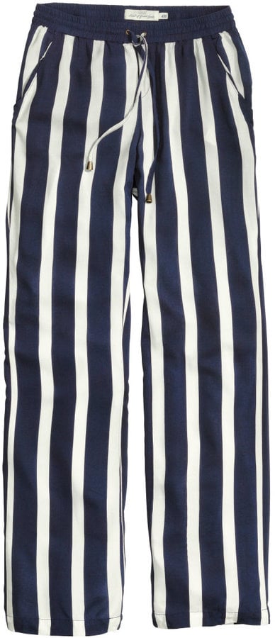 When the weather gets hot, jeans can be too sticky to wear all day long. Instead opt for a pair of wide-leg pants as a dressed-up denim alternative.
 Wide-leg Pants ($25)