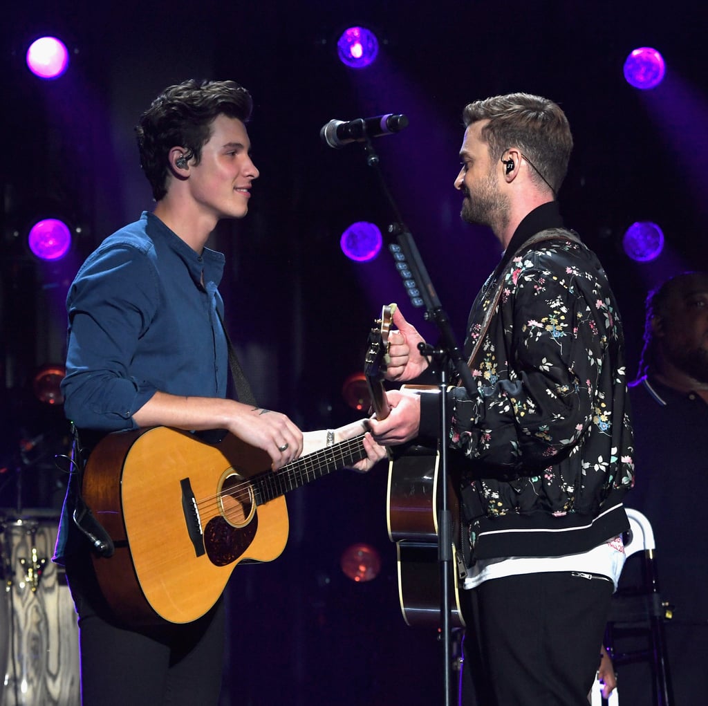 Justin Timberlake and Shawn Mendes iHeartRadio Performance