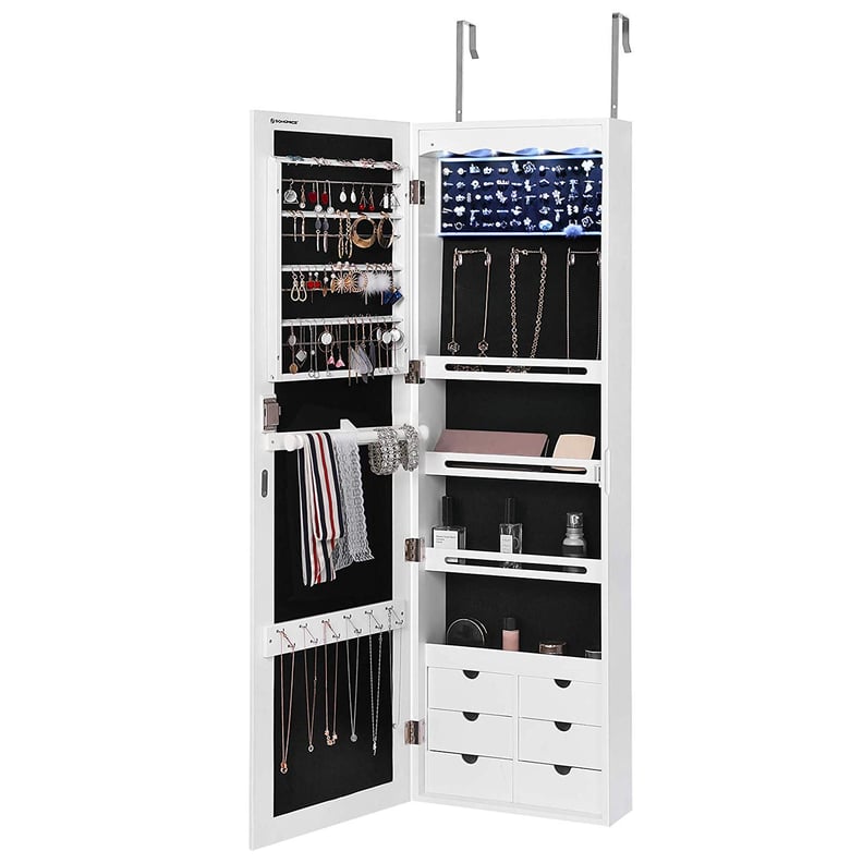 Songmics LED Jewelry Cabinet