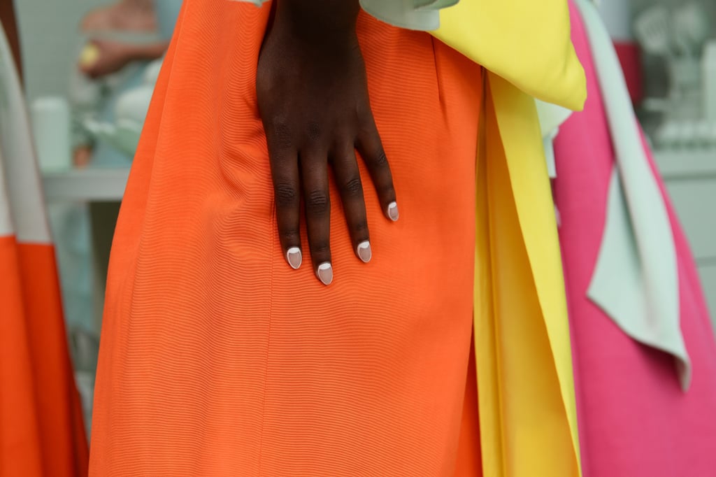 2020 Nail Art Trend: Inverted French Manicure