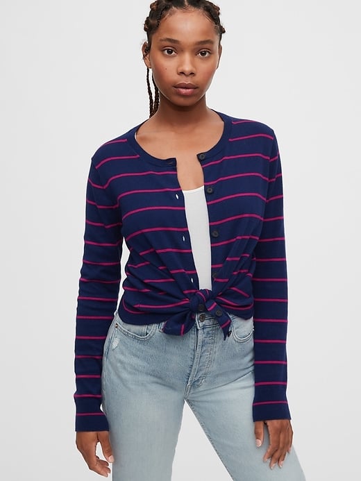 GAP Button-Front Cardigan