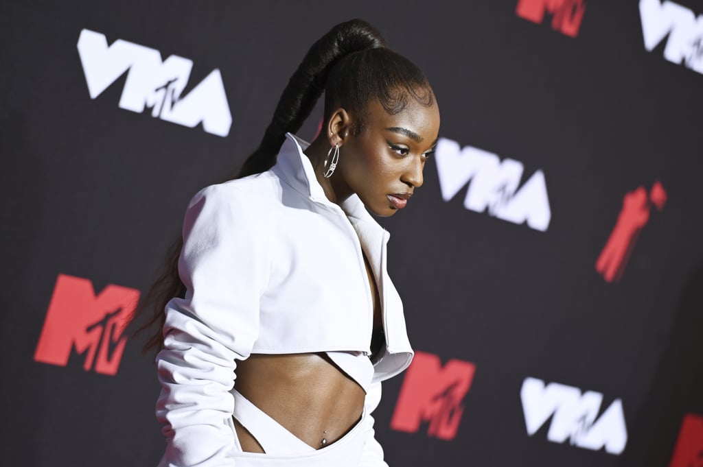 Normani's White Patrycja Pagas Outfit at the MTV VMAs 2021