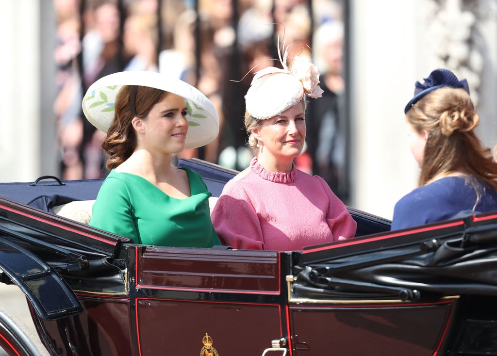 Pictured: Princess Eugenie and Sophie, Countess of Wessex.