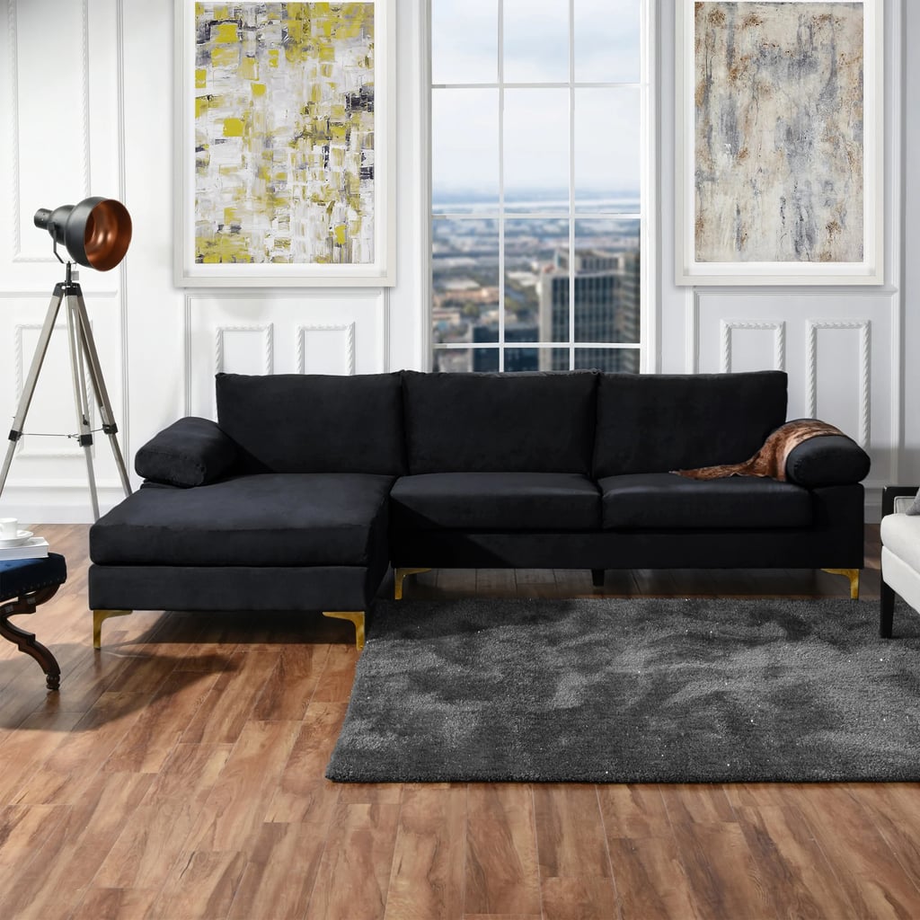 沙发和家具:Amreena盖的宽大的截面