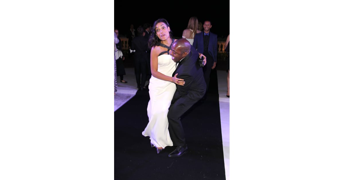 Rosario Dawson Had A Silly Moment With A Friend On The Dance Floor