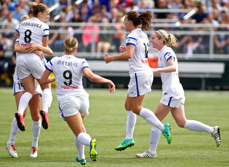 She Knows How to Celebrate a Goal