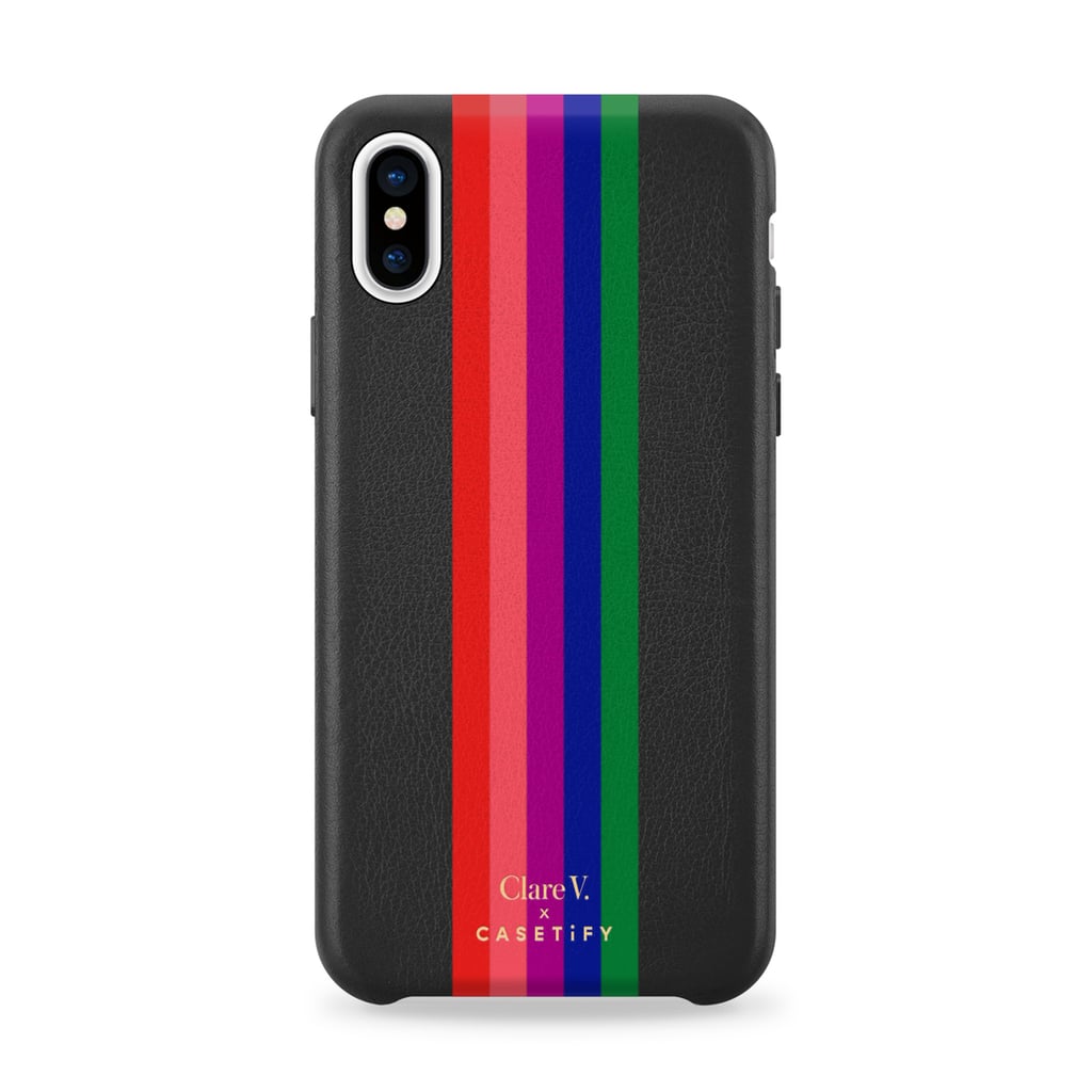 Clare V. X Casetify Leather iPhone X Case