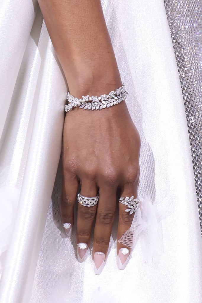 Gabrielle Union's "Modern" Pointed French Tips
