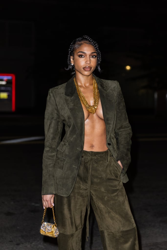 Lori Harvey at Tom Ford's Spring 2023 Runway Show