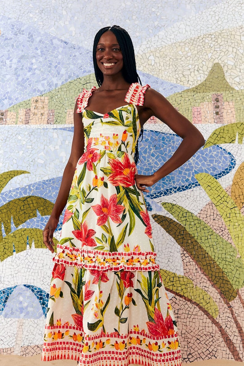 Best Floral Print Dress: Farm Rio Cashew Garden Midi Dress