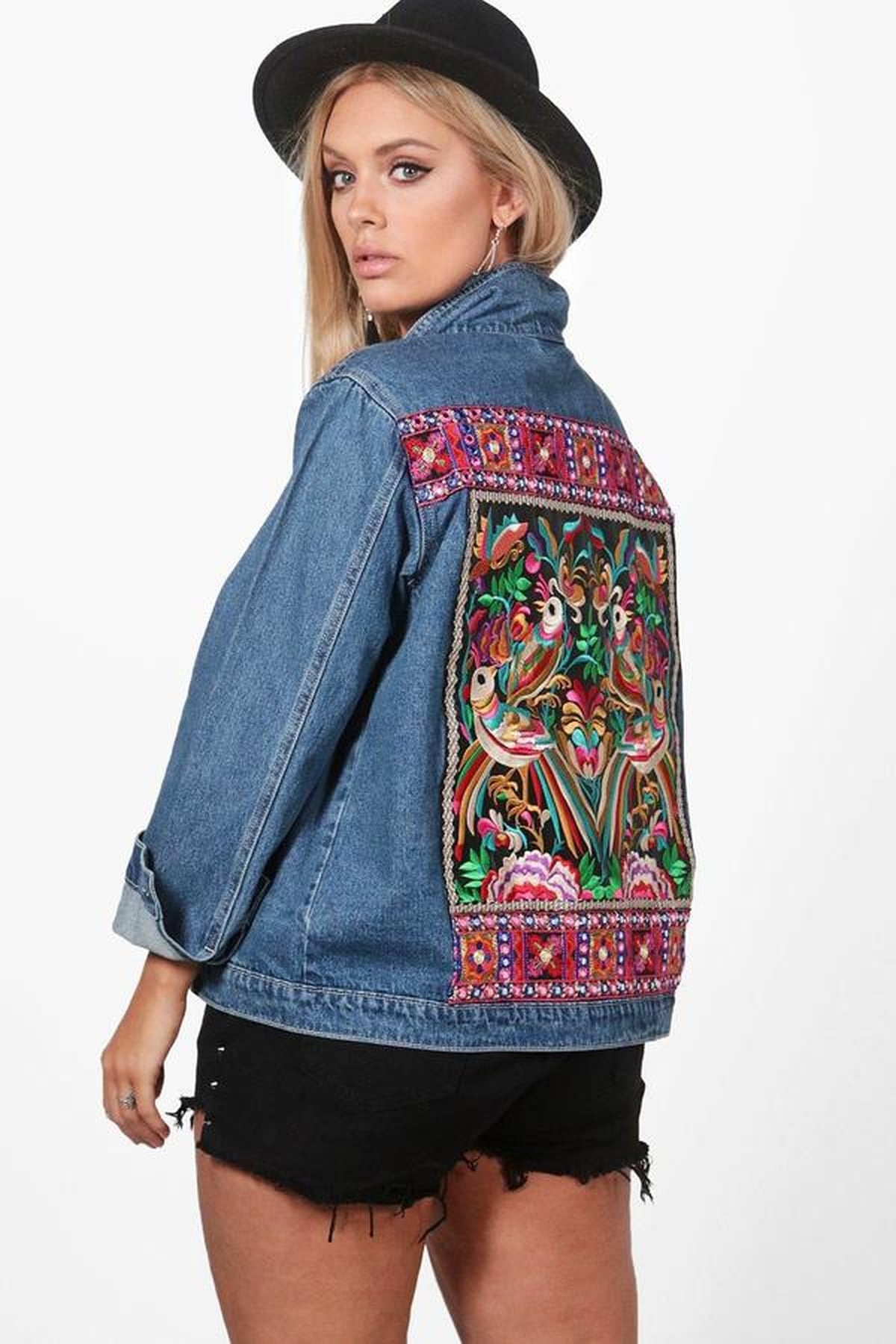 Embroidered Denim Jackets | POPSUGAR Fashion