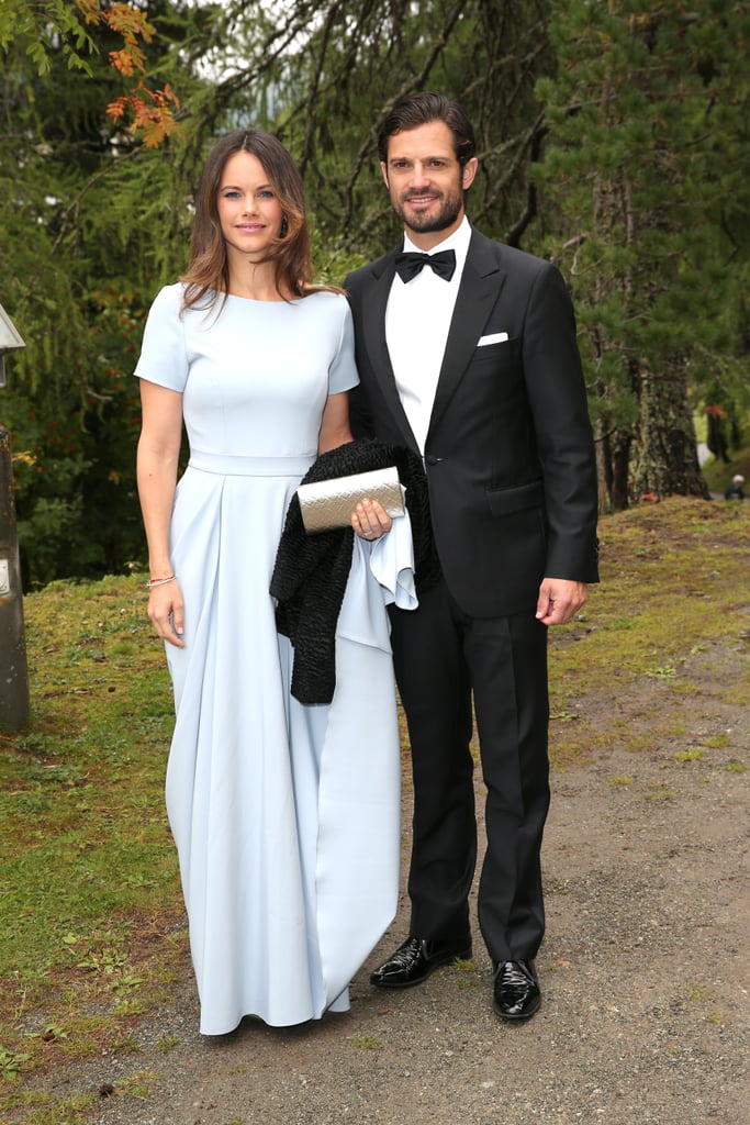 Prince Carl Philip and Princess Sofia at a Wedding 2018