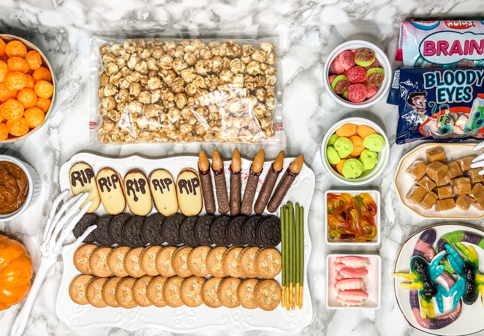 How to Make a Halloween Candy Charcuterie Board  POPSUGAR Food