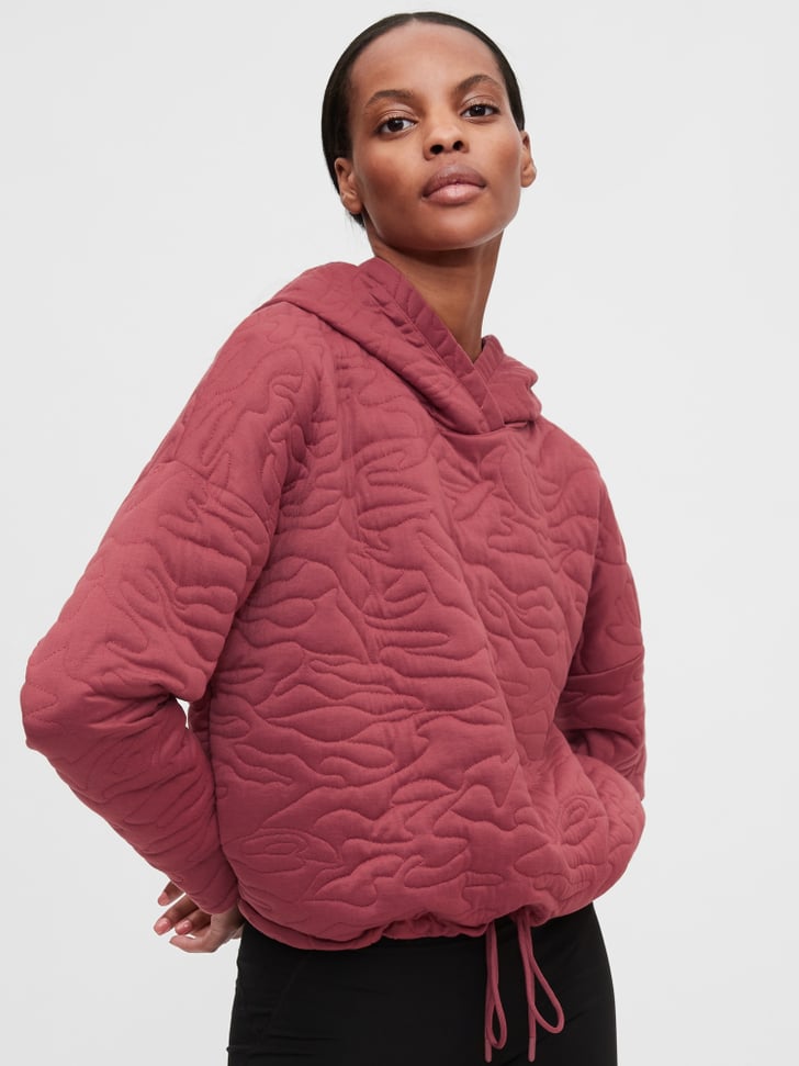 Gapfit jacquard pullover hoodie clearance