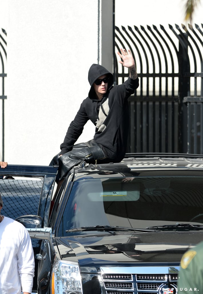 Justin Bieber Leaving Jail in Miami