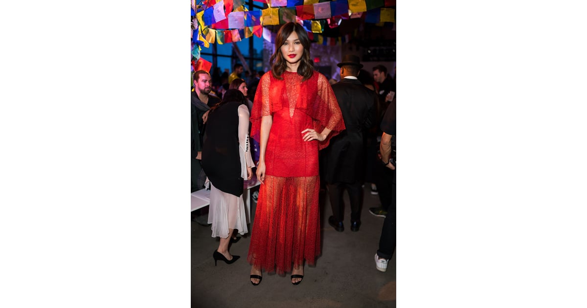 Gemma Chan at the Prabal Gurung NYFW Show 60 Reasons Gemma Chan