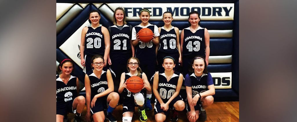 Middle School Basketball Team Donates Hair | Video