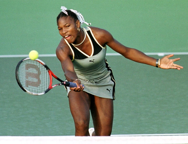 Serena Williams Competing at the Fed Cup in 1999