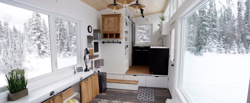 Ana White's Tiny House With Elevator Bed