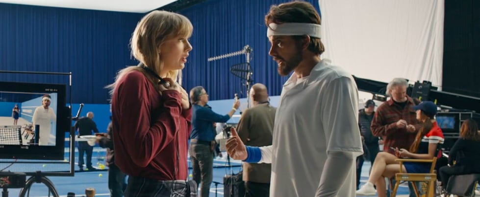 Who Voices the Man in Taylor Swift's "The Man" Video?