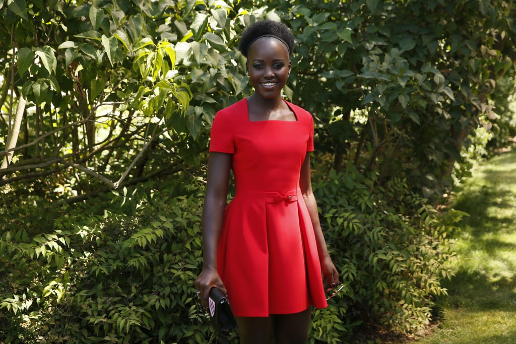 Lupita Nyong'o at Paris Fashion Week July 2015