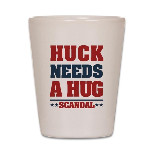 Huck Needs a Hug Shotglass