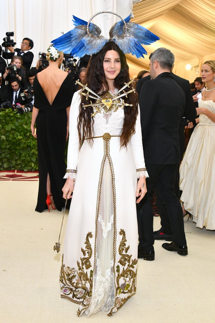 Lana Del Rey Met Gala Red Carpet Dresses 2018 POPSUGAR Fashion
