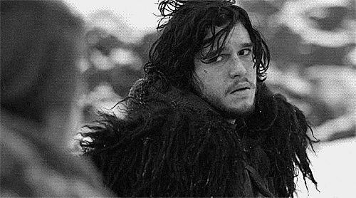 When Jon Snow Looks Broody and Beautiful