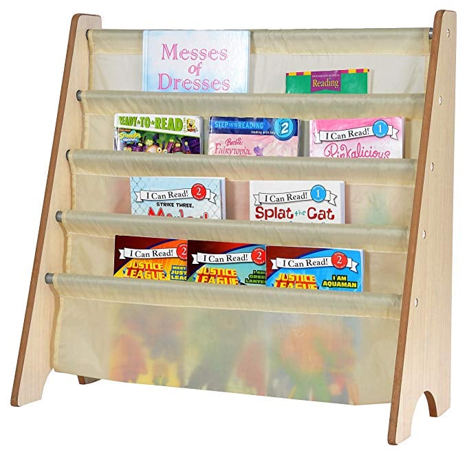 Naomi Home Kids Toy Sling Book Rack