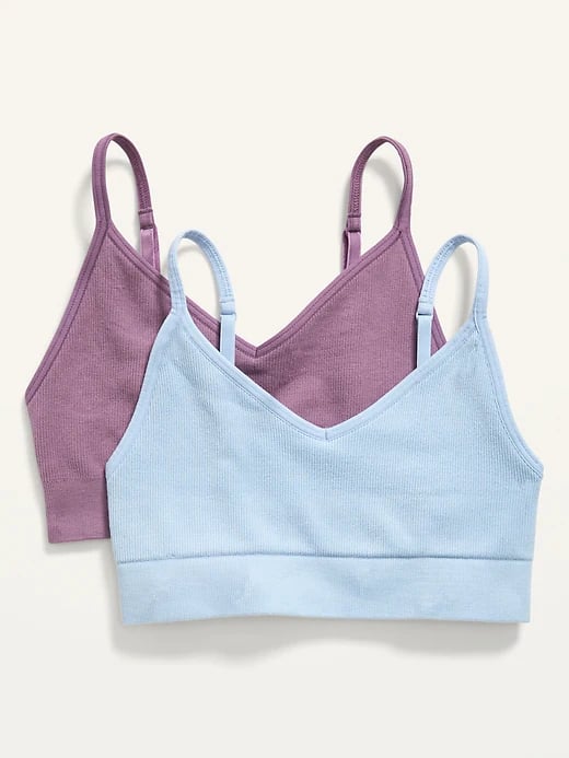 Old Navy Seamless Light Support Sports Bra 2-Pack